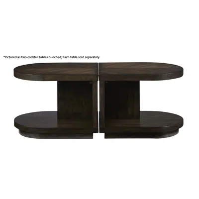 Progressive Furniture Bunching Cocktail Table (1 Per Box) In Brown