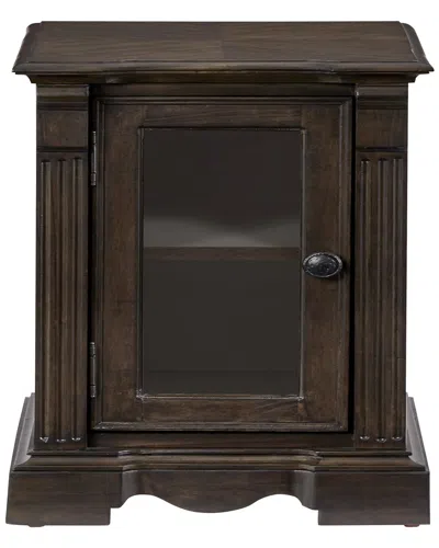 Progressive Furniture Chairside End Table In Brown
