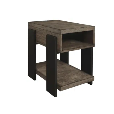 Progressive Furniture Chairside Table In Brown