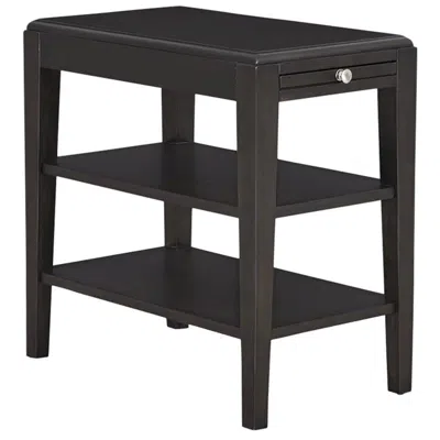 Progressive Furniture Chairsides Iii Transitional Chairside Table Espresso