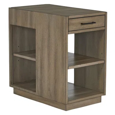 Progressive Furniture Chairsides Iii Transitional Chairside Table Praline