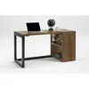 Progressive Furniture Desk, Tan/black
