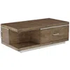 Progressive Furniture Downtown Transitional Cocktail Table Toffee