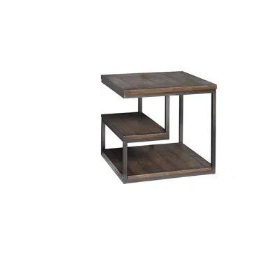 Progressive Furniture End Table, Brown