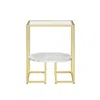 Progressive Furniture End Table, Gold
