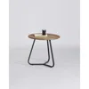 Progressive Furniture End Table, Yukon/black Metal
