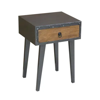 Progressive Furniture End Table/nightstand In Blue