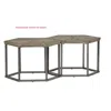 Progressive Furniture Hexagon Bunching Cocktail Table