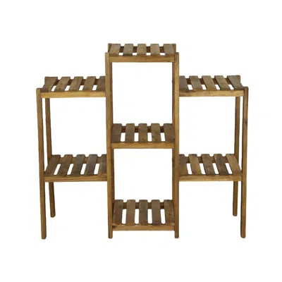 Progressive Furniture Multi-tiered Planter, Natural In Brown