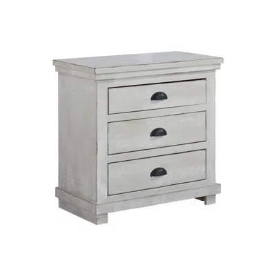 Progressive Furniture Nightstand In Gray