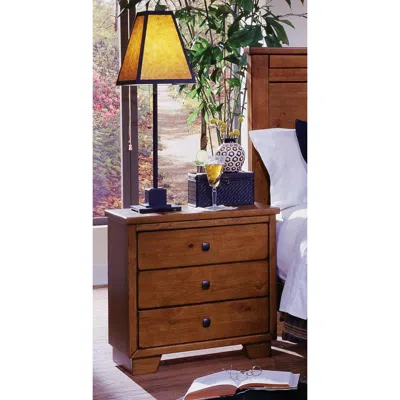 Progressive Furniture Nightstand Dark Antique Brass Square In Animal Print