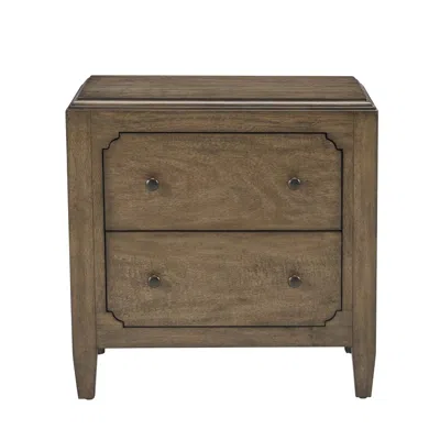 Progressive Furniture Nightstand, Toffee