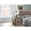 Progressive Furniture Pet Bedside Table - Dark Taupe In Neutral