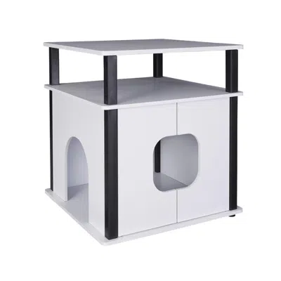 Progressive Furniture Pet Bedside Table - White