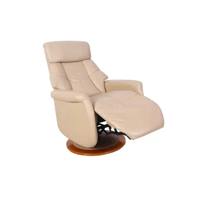 Progressive Furniture Relax-r Orleans Recliner In Cobble Air Leather