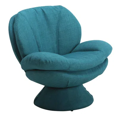 Progressive Furniture Relax-r Port Leisure Accent Chair In Turquoise