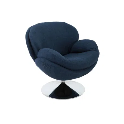 Progressive Furniture Relax-r Strand Leisure Accent Chair In Denim Fabric