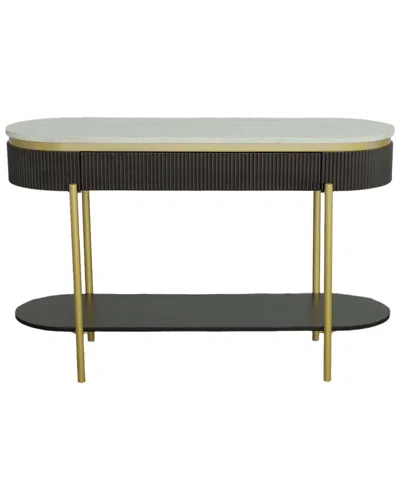 Progressive Furniture Sofa/console Table In White