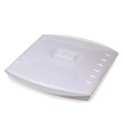 Progressive International Progressive Bacon Grill With Cover In White