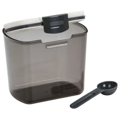 Progressive International Progressive Prepworks Coffee Prokeeper Storage Container With Scoop, Tinted Gray