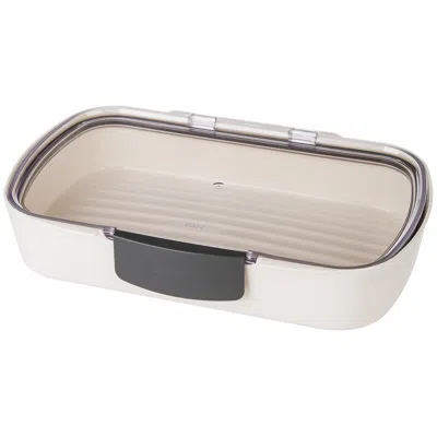 Progressive International Progressive Prepworks Deli Prokeeper Food Storage Container With Air Tight Lid In White