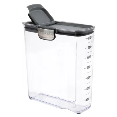 Progressive International Prokeeper+ Airtight Cereal Storage Container, Clear Plastic