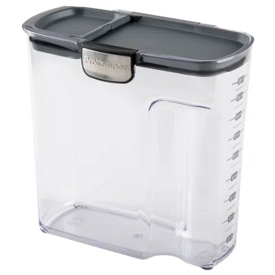 Progressive International Prokeeper+ Airtight Large Cereal Storage Container, Clear Plastic
