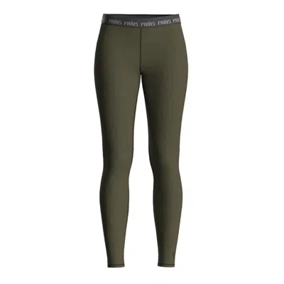 Prois Women's  Olann Merino Baselayer Bottoms Base Layer In Green