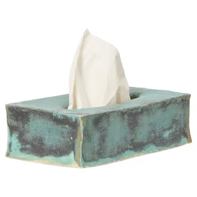 Pre-owned Project 213a Ceramic Tissue Box In Gray