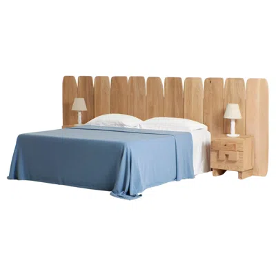 Pre-owned Project 213a Madeira Headboard Oak In Brown