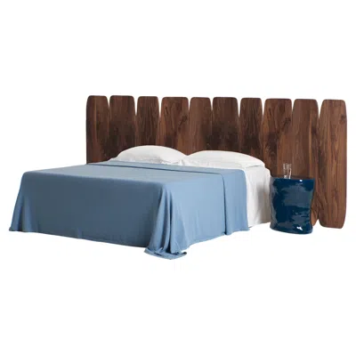 Pre-owned Project 213a Madeira Headboard Walnut In Brown