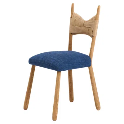 Pre-owned Project 213a Perícia Dining Chair - Paper Cord / Blue