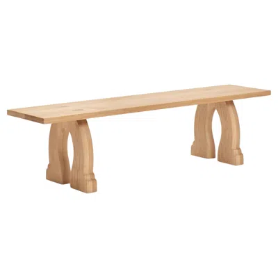 Pre-owned Project 213a Sintra Bench In Brown