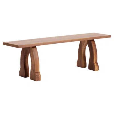 Pre-owned Project 213a Sintra Bench - Walnut In Brown