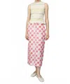Project Adamo Gelato Smocked Body Top In Striped In Neutral