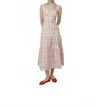 Project Adamo Idilio Dress In White In Multi