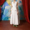 PROJECT ADAMO LOOP SKIRT IN IVORY