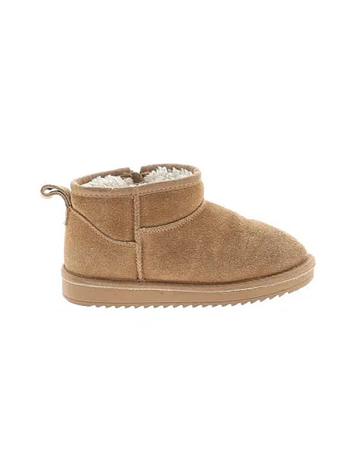 Pre-owned Project Cloud Kids' Ankle Boots In Tan