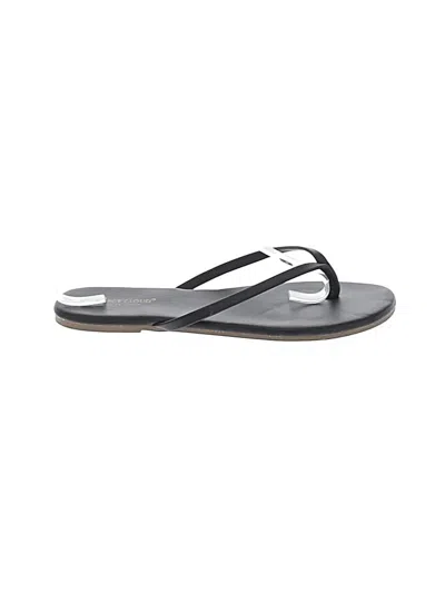 Pre-owned Project Cloud Flip Flops In Black