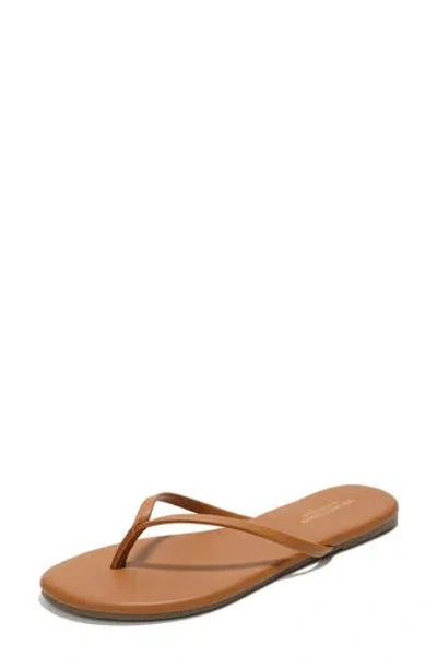 Project Cloud Fountain Flip Flop Sandal In Brown