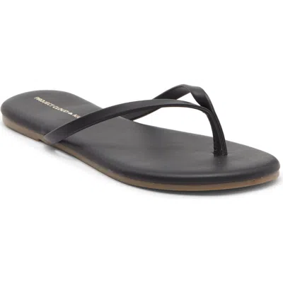 Project Cloud Kids' Little Fountain Flip Flop In Black