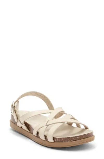 Project Cloud Leather Sandal In Gray