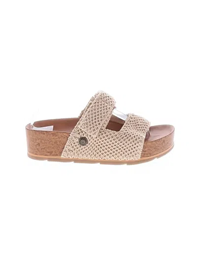 Pre-owned Project Cloud Mule/clog In Tan