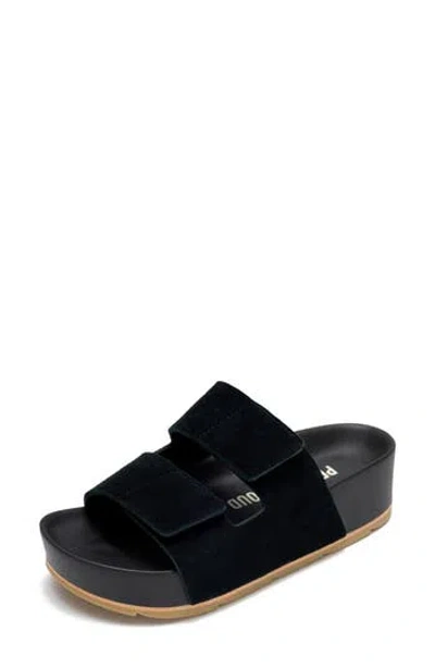 Project Cloud Propel Platform Slide Sandal In Black