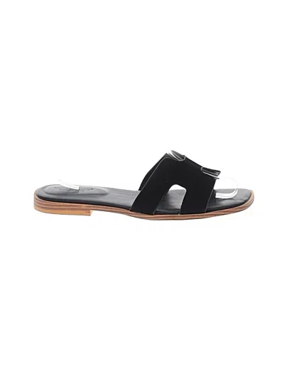 Pre-owned Project Cloud Sandals In Black