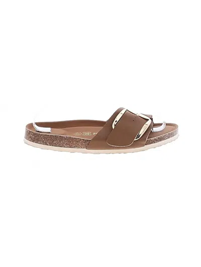 Pre-owned Project Cloud Sandals In Brown