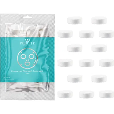 Project E Beauty 500pcs Disposable Compressed Facial Mask In White
