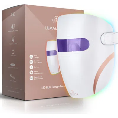 Project E Beauty Lumamask Pro Led Light Therapy Face Mask In Transparent