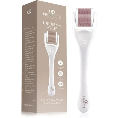 Project E Beauty The Derma Roller 540 Titanium Microneedle Facial Tool In Transparent