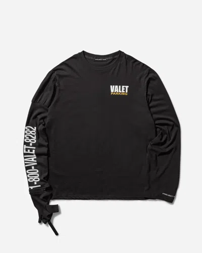 Project G/r Men S Glove Longsleeve T-shirt Black In Gray